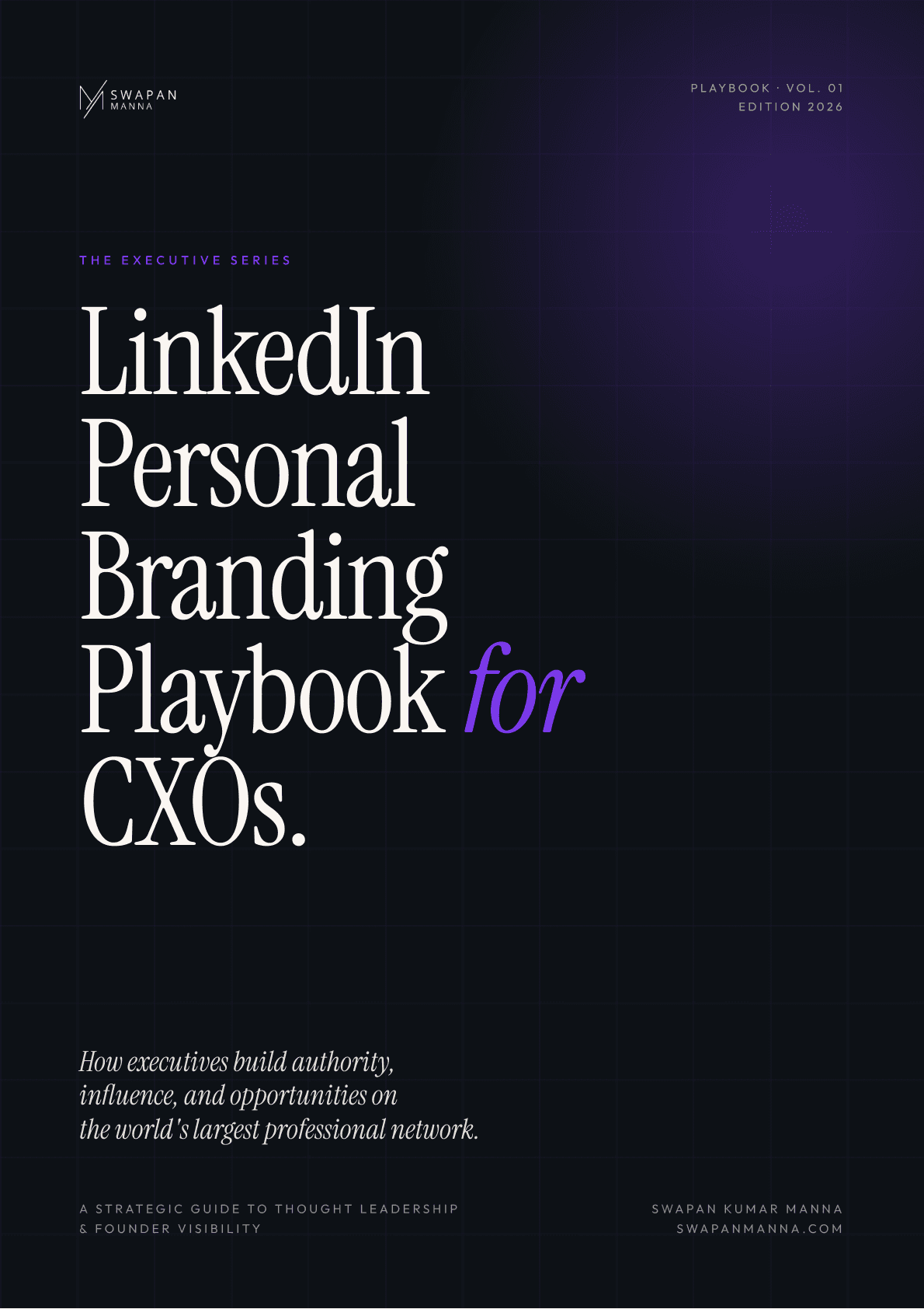 LinkedIn Personal Branding Playbook for CXOs